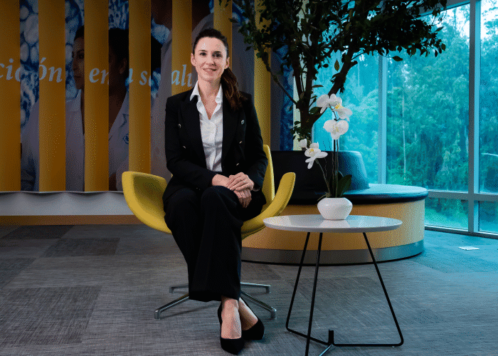 Romanian leader Oana-Maria Matei at Tiffin University.